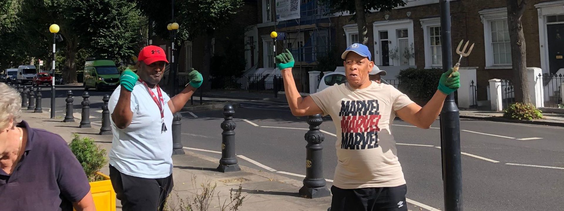 Volunteers Gardening